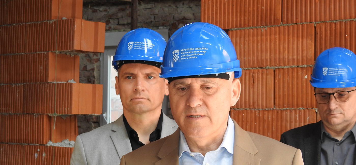 Bačić u Petrinji: Jezgri grada vraća se izgled prije potresa već iduće godine